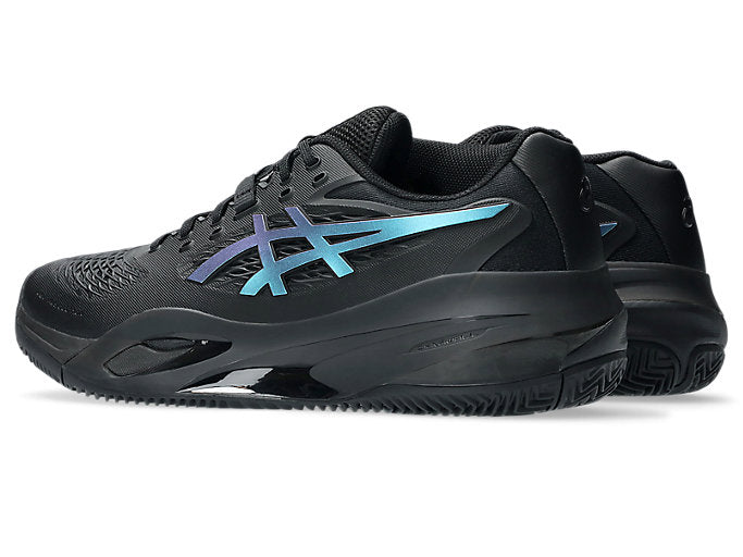 GEL-RESOLUTION X CLAY NIGHT ENERGY BLACK/PRISM BLUE (Polvo de ladrillo) (Dama)
