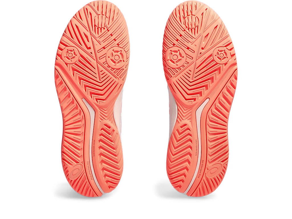 GEL CHALLENGER 14 WHITE/SUN CORAL (Pista dura)