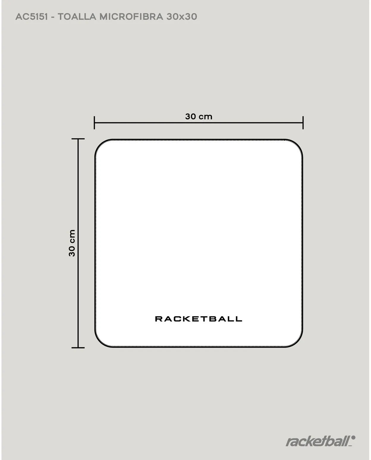 TOALLA MICROFIBRA #AC5151
