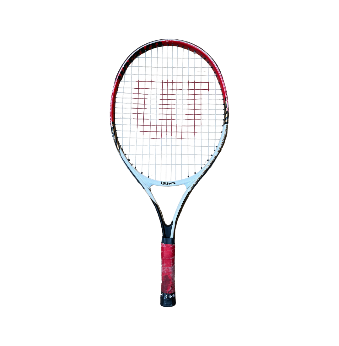 Raqueta 2da Wilson 23 rojo y blanco