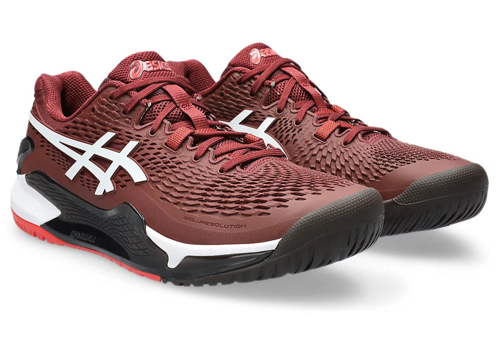 GEL-RESOLUTION ANTIQUE RED/WHITE (Pista dura) – Sport Pro Tennis