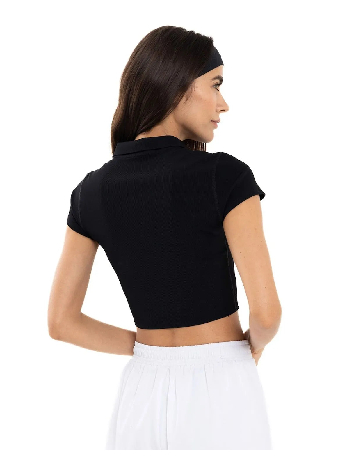 Crop Top Tipo Polo #98377