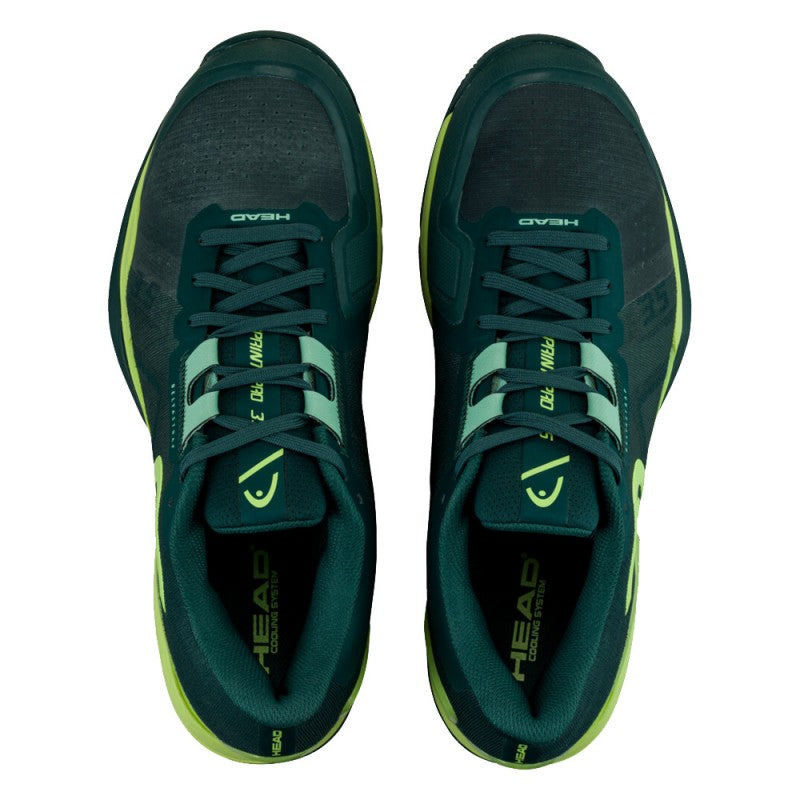 HEAD SPRINT PRO 3.5 FOREST GREEN/LIGHT GREEN (Caballero) (Pista dura)