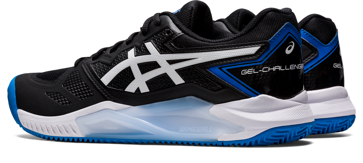 GEL-CHALLENGER 13 CLAY BLACK ELECTRIC BLUE (Polvo de ladrillo)