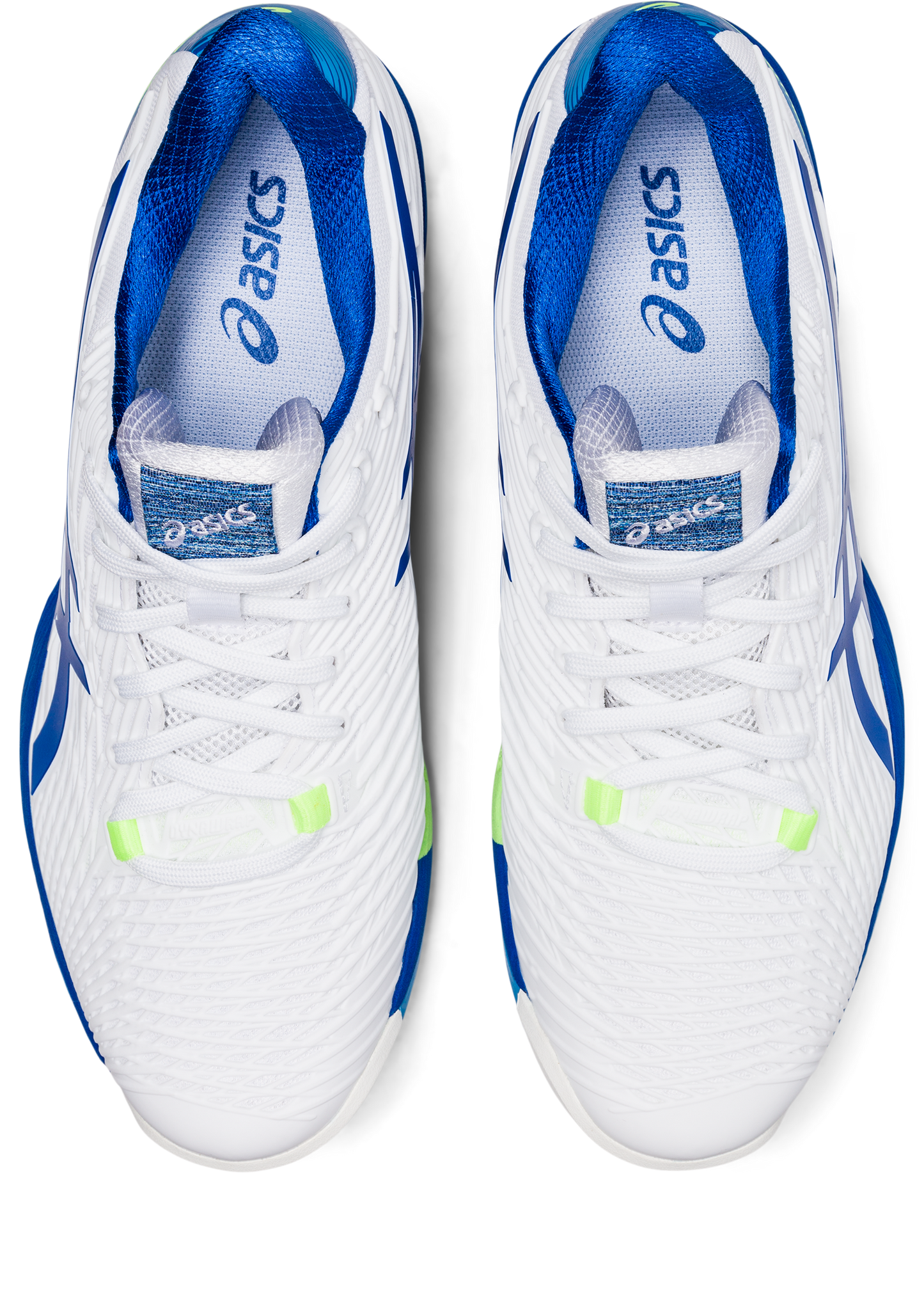 SOLUTION SPEED FF 2 Blanco/Azul (Polvo de ladrillo)