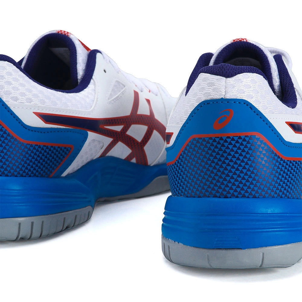GEL-BACKHAND White/Red Alert (Pista Dura)