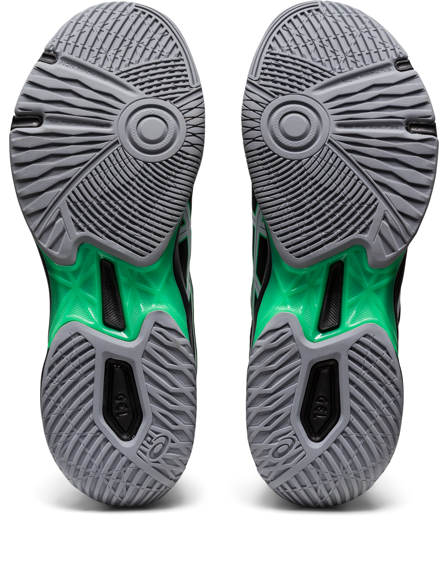 GEL ROCKET 10 BLACK/NEW LEAF (Pista Dura)