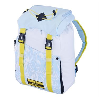 Junior Classic Tennis Backpack White Blue