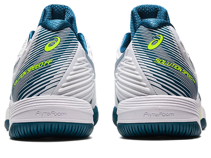 SOLUTION SPEED FF 2 WHITE/RESTFUL TEAL (Pista dura) (Caballero)