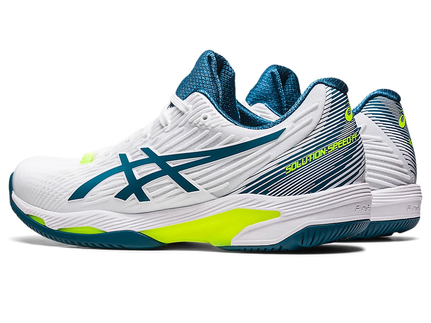 SOLUTION SPEED FF 2 WHITE/RESTFUL TEAL (Pista dura) (Caballero)