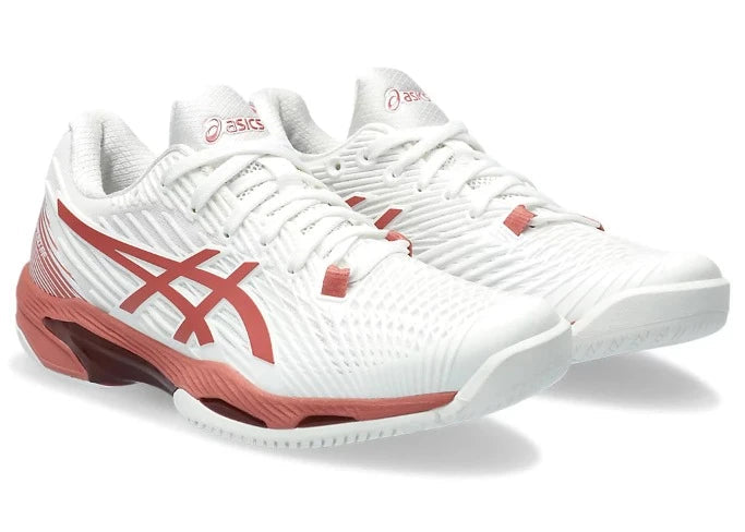 SOLUTION SPEED FF 2 WHITE/LIGHT GARNET (Pista dura) (Dama)