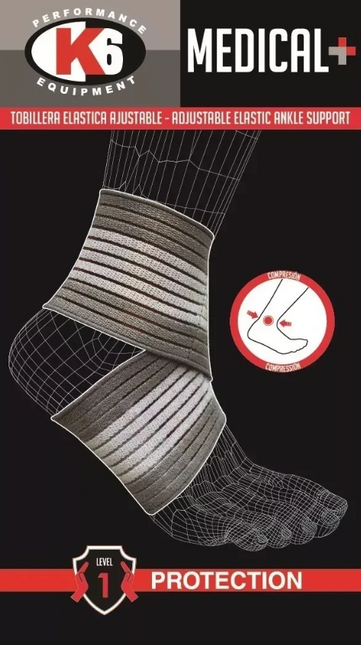 Tobillera K6 Elástica Nivel 1