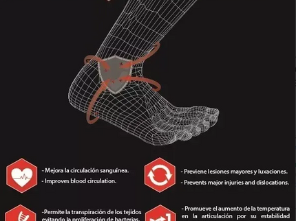 Tobillera K6 Elástica Nivel 1