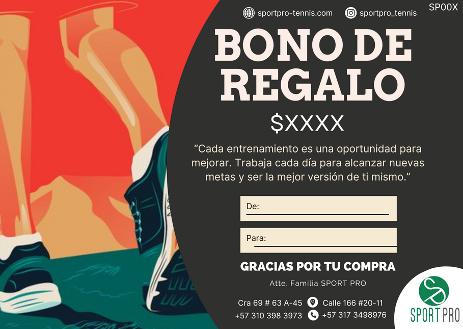 Bono de regalo
