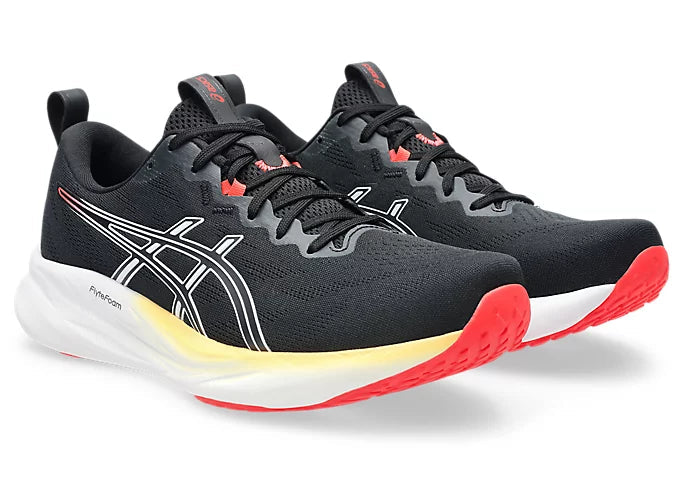 GEL-PULSE 16 Black/White (Running) (Caballero)