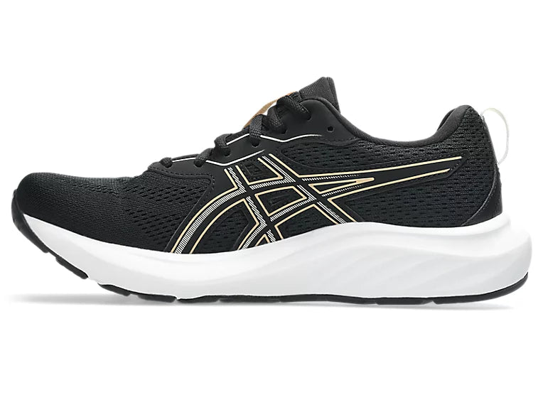 GEL CONTEND 9 BLACK/APRICOR CRUSSH (Running) (Dama)