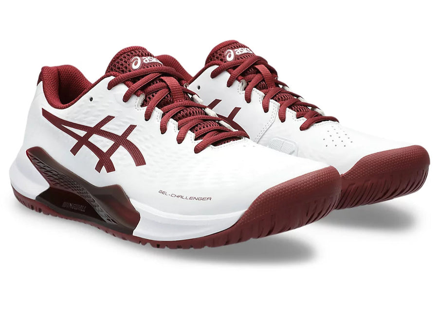 GEL-CHALLENGER 14 WHITE/ANTIQUE RED (Pista dura) (Caballero)