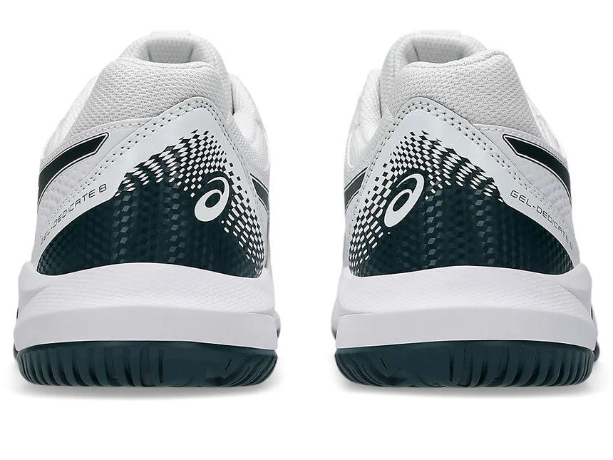 GEL-DEDICATE 8 White/Saxon Green (Pista dura) (Caballero)