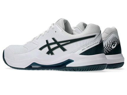 GEL-DEDICATE 8 White/Saxon Green (Pista dura) (Caballero)