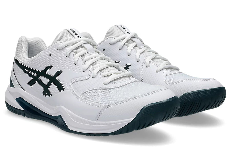 GEL-DEDICATE 8 White/Saxon Green (Pista dura) (Caballero)