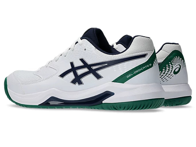 GEL-DEDICATE 8 White / Midnight (Pista dura) (Caballero)
