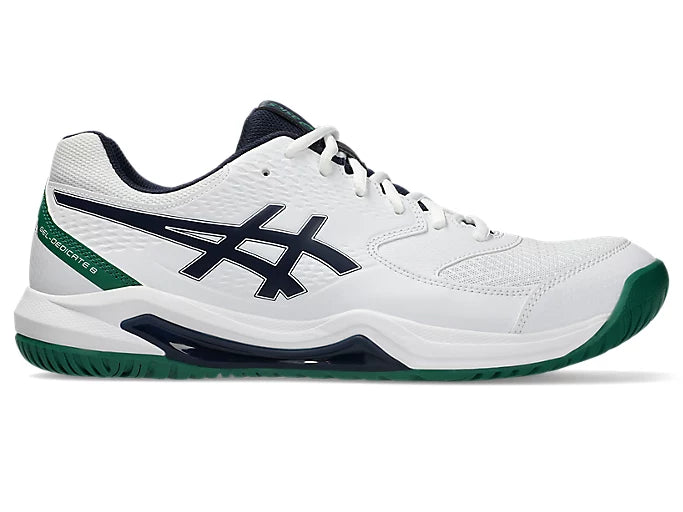 GEL-DEDICATE 8 White / Midnight (Pista dura) (Caballero)