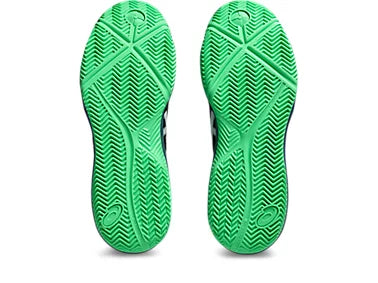 GEL DEDICATE 8 PADEL BLACK/VITAL GREEN (Polvo de ladrillo) (Caballero)