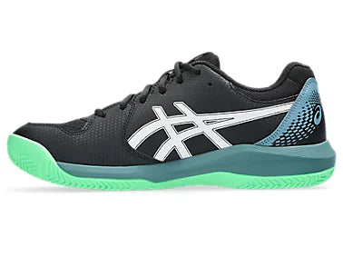 GEL DEDICATE 8 PADEL BLACK/VITAL GREEN (Polvo de ladrillo) (Caballero)