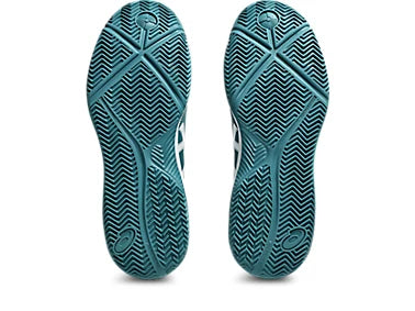 GEL DEDICATE 8 PADEL MISTY PINE/WHITE (Polvo de ladrillo) (Caballero)