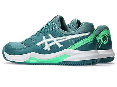 GEL DEDICATE 8 PADEL MISTY PINE/WHITE (Polvo de ladrillo) (Caballero)