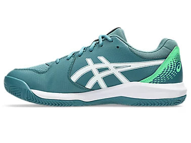GEL DEDICATE 8 PADEL MISTY PINE/WHITE (Polvo de ladrillo) (Caballero)