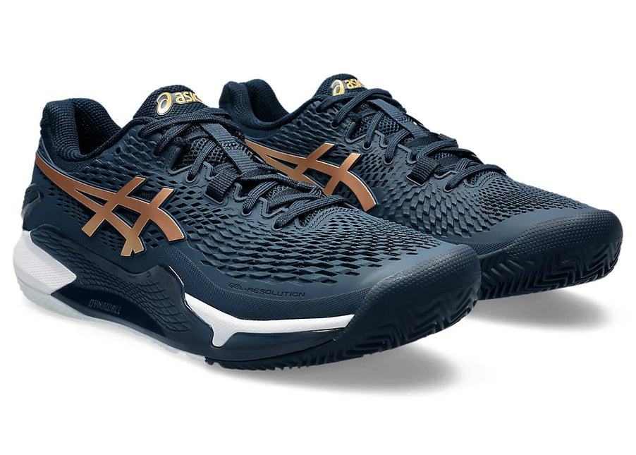 GEL RESOLUTION 9 CLAY FRENCH BLUE/PURE GOLD (Polvo de ladrillo) (Caballero)