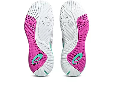 GEL-RESOLUTION X WHITE/AURORA GREEN (Pista dura) (Caballero)