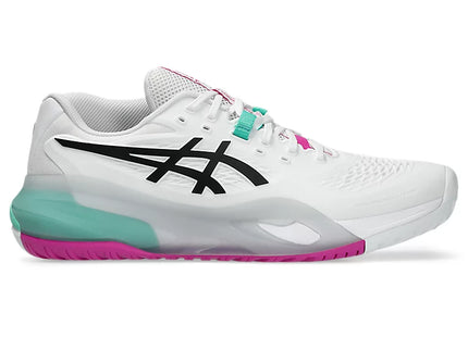 GEL-RESOLUTION X WHITE/AURORA GREEN (Pista dura) (Caballero)