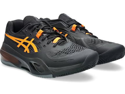 GEL-RESOLUTION X CLAY Black/Shocking Orange (Polvo de ladrillo) (Caballero)