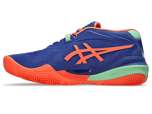 GEL-RESOLUTION X PADEL DARK COBALT/VIVID CORAL (Polvo de ladrillo) (Caballero)