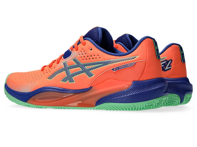 GEL-CHALLENGER 15 PADEL VIVID CORAL/DARK COBALT (Polvo de ladrillo) (Caballero)