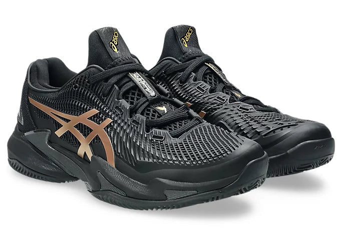 COURT FF 3 NOVAK CLAY NIGHT ENERGY BLACK/PRISM GOLD (Polvo de ladrillo) (Caballero)