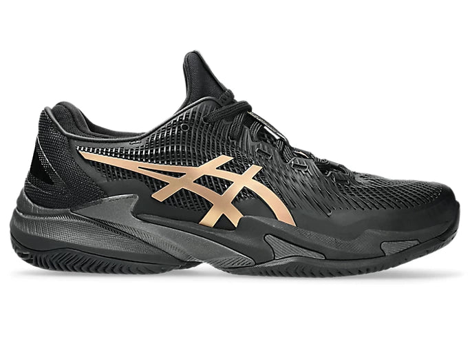 COURT FF 3 NOVAK CLAY NIGHT ENERGY BLACK/PRISM GOLD (Polvo de ladrillo) (Caballero)