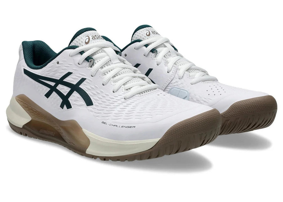 GEL CHALLENGER 14 WHITE/SAXON GREEN (Pista dura) (Caballero)