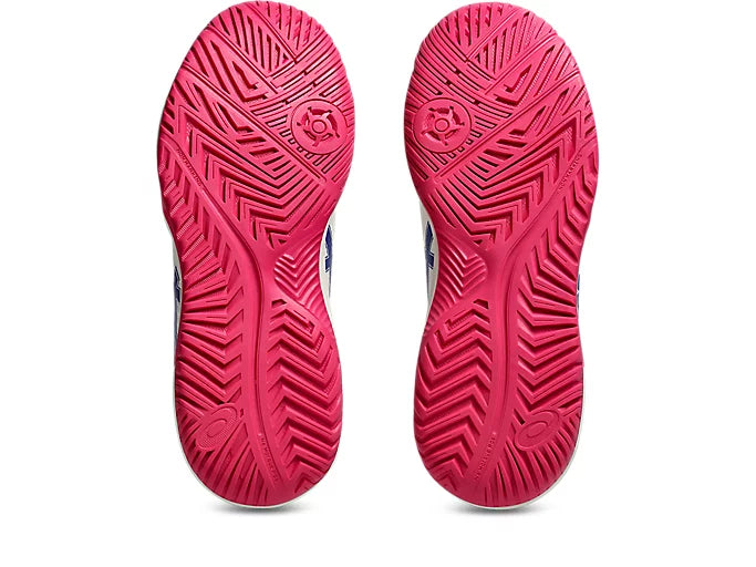 GEL-DEDICATE 8 CREAM/DARK COBALT (Pista dura) (Dama)