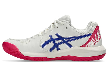 GEL-DEDICATE 8 CREAM/DARK COBALT (Pista dura) (Dama)