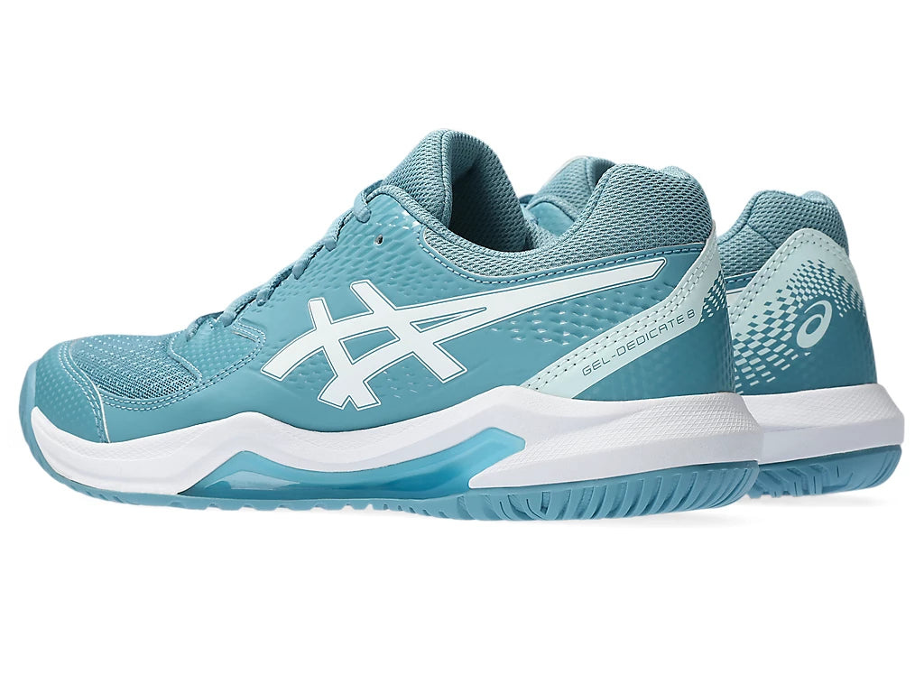 GEL-DEDICATE 8 GRIS BLUE/WHITE (Pista dura)