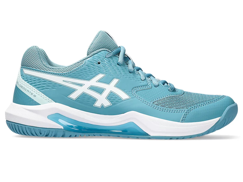 GEL-DEDICATE 8 GRIS BLUE/WHITE (Pista dura)