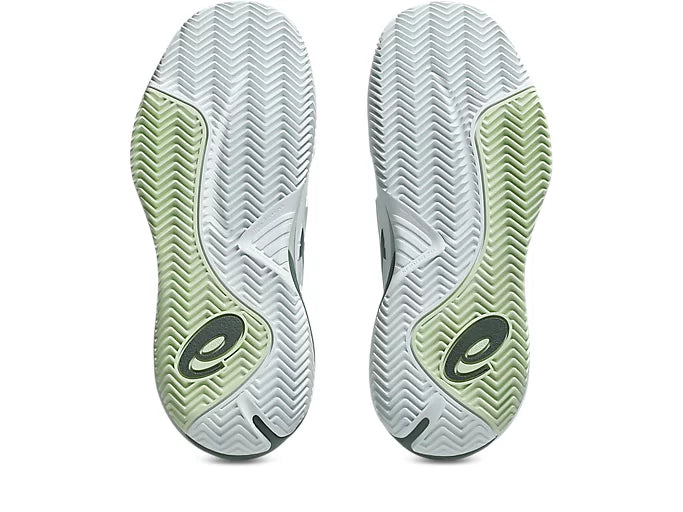 GEL-RESOLUTION X CLAY WHITE/MONUMENT BLUE (Polvo de ladrillo) (Dama)