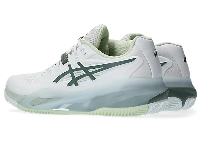 GEL-RESOLUTION X CLAY WHITE/MONUMENT BLUE (Polvo de ladrillo) (Dama)