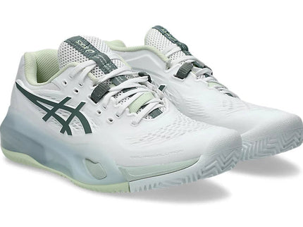 GEL-RESOLUTION X CLAY WHITE/MONUMENT BLUE (Polvo de ladrillo) (Dama)