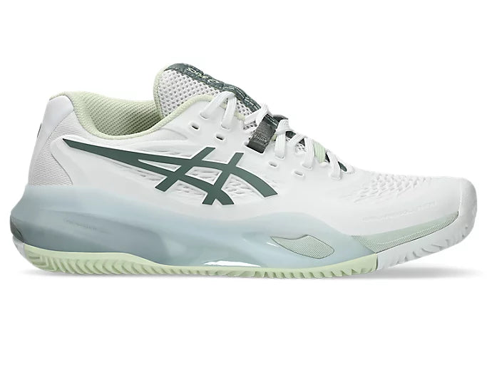 GEL-RESOLUTION X CLAY WHITE/MONUMENT BLUE (Polvo de ladrillo) (Dama)