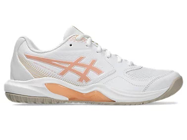 GEL-DEDICATE 9 WHITE/CANTALOUPE (Pista dura) (Dama)