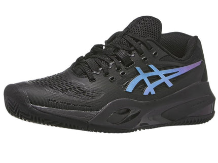 GEL-RESOLUTION X CLAY NIGHT ENERGY BLACK/PRISM BLUE (Polvo de ladrillo) (Dama)